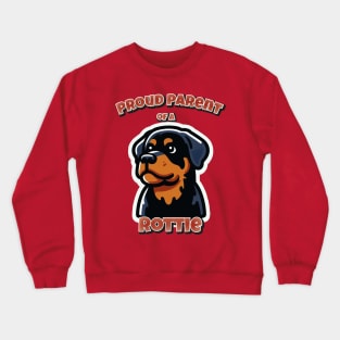 Rotweiller dog cute Crewneck Sweatshirt